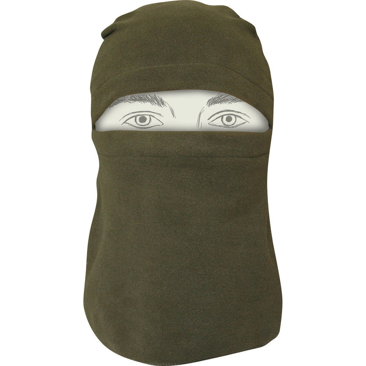 Jack Pyke Fleece Head Over - Olive Green Jack Pyke Fleece Head Over - Olive Green