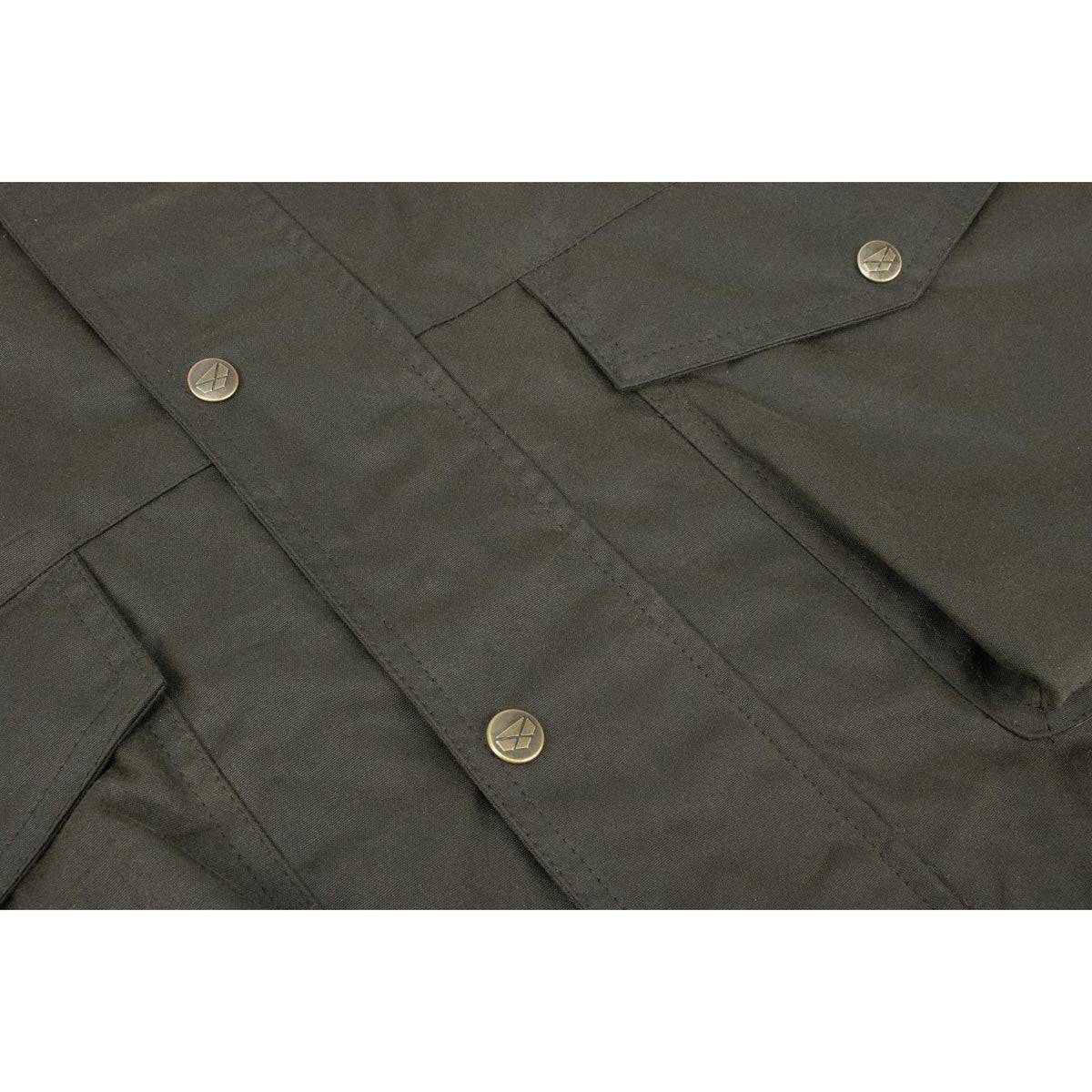 Hoggs of Fife Caledonia Men's Wax Jacket - Antique Olive Hoggs of Fife Caledonia Men's Wax Jacket - Antique Olive