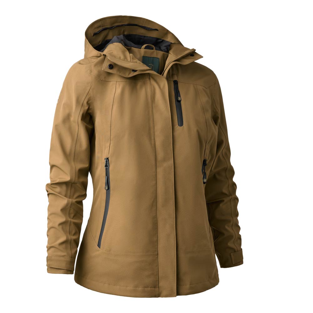 Deerhunter Lady Sarek Shell Jacket With Hood - Butternut Deerhunter Lady Sarek Shell Jacket With Hood - Butternut