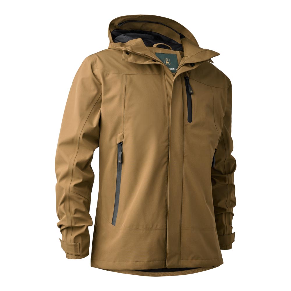 Deerhunter Sarek Shell Jacket With Hood - Butternut Deerhunter Sarek Shell Jacket With Hood - Butternut