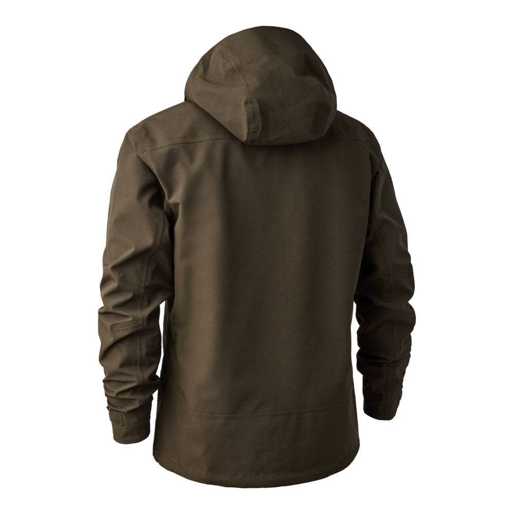 Deerhunter Sarek Shell Jacket With Hood - Fallen Leaf - Rear Deerhunter Sarek Shell Jacket With Hood - Fallen Leaf - Rear