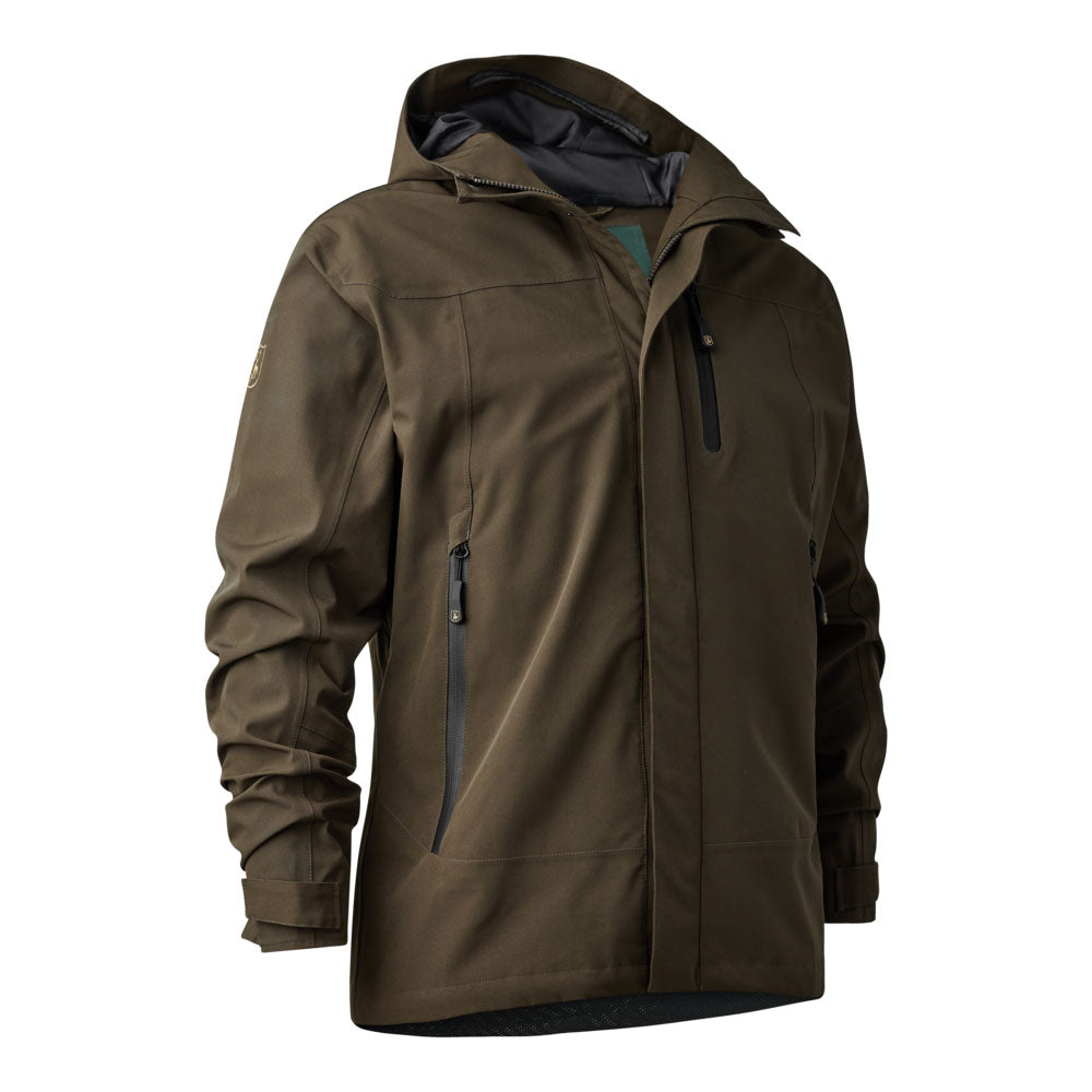 Deerhunter Sarek Shell Jacket With Hood - Fallen Leaf Deerhunter Sarek Shell Jacket With Hood - Fallen Leaf