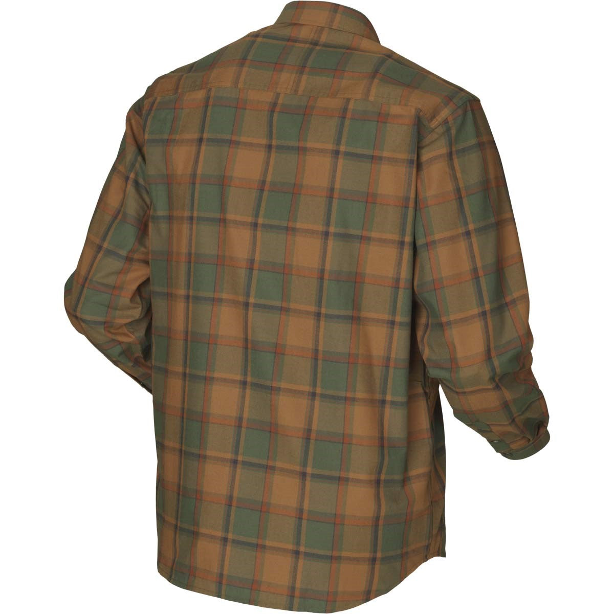 Harkila Metso Active Shirt - Spice Check - Rear Harkila Metso Active Shirt - Spice Check - Rear