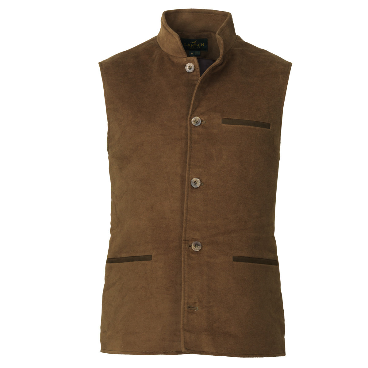 Laksen Belgravia Moleskin Fife Vest Laksen Belgravia Moleskin Fife Vest