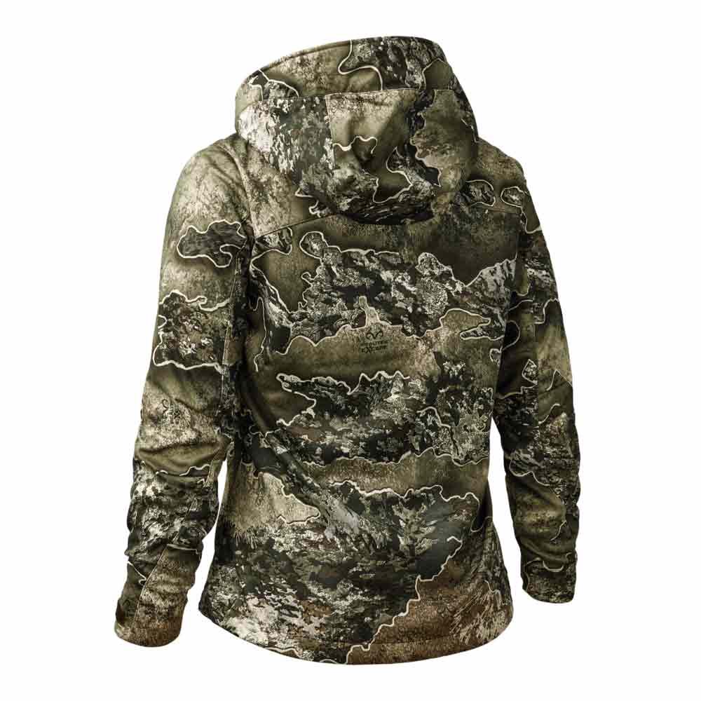 Deerhunter Lady Excape Softshell Jacket - Realtree Excape - Rear Deerhunter Lady Excape Softshell Jacket - Realtree Excape - Rear