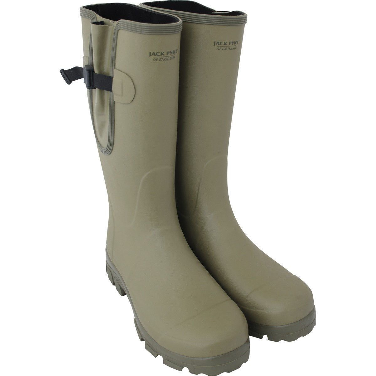Jack Pyke Ashcombe Gusset Wellington - Light Olive Neoprene Wellies Jack Pyke Ashcombe Gusset Wellington - Light Olive Neoprene Wellies