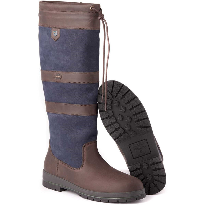 Dubarry Galway Boot - Navy/Brown