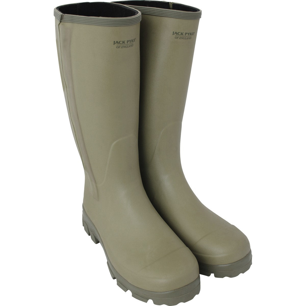 Jack Pyke Ashcombe Zipped Wellington - Light Olive Jack Pyke Ashcombe Zipped Wellington - Light Olive