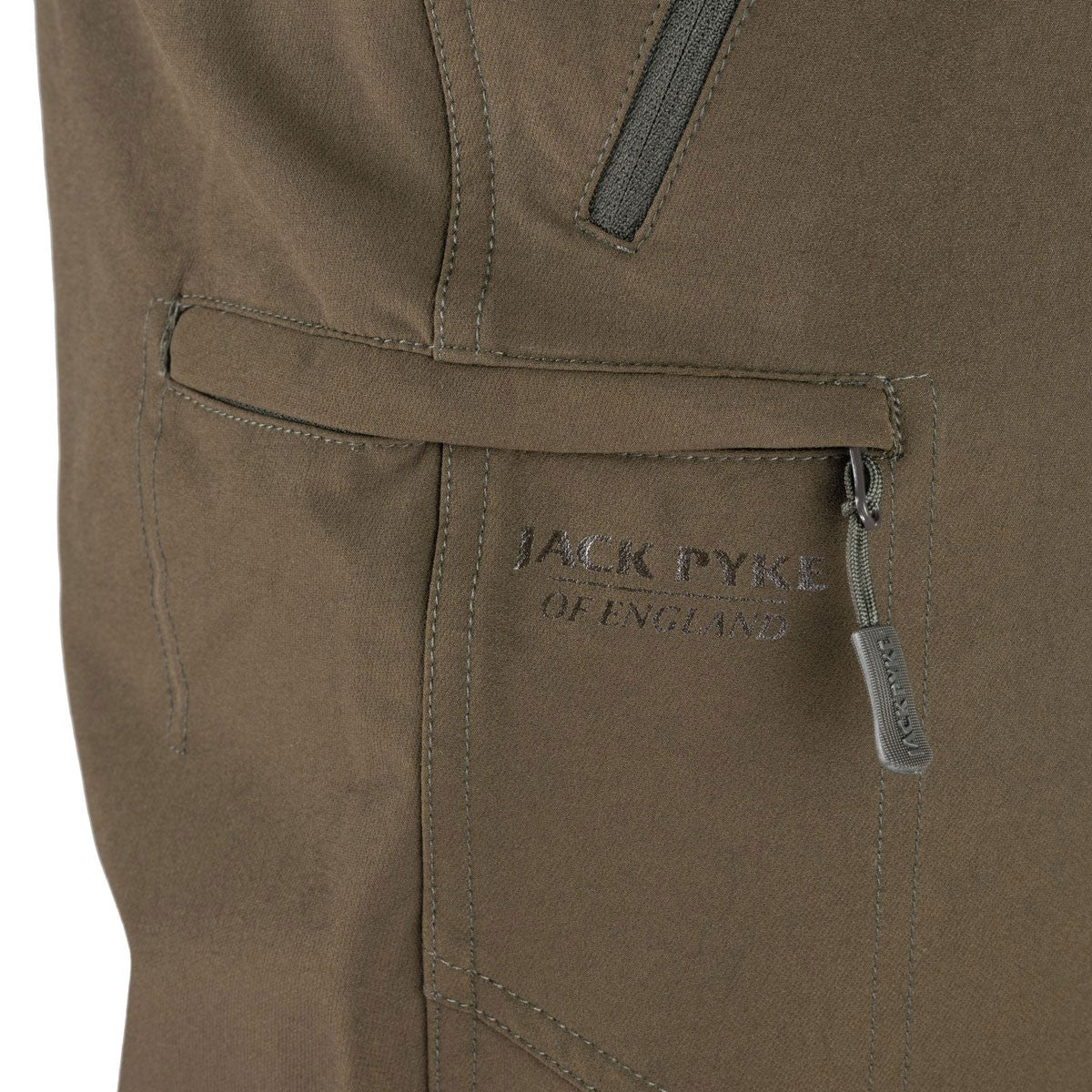 Jack Pyke Dalesman Stretch Trouser - Green - pocket detail Jack Pyke Dalesman Stretch Trouser - Green - pocket detail