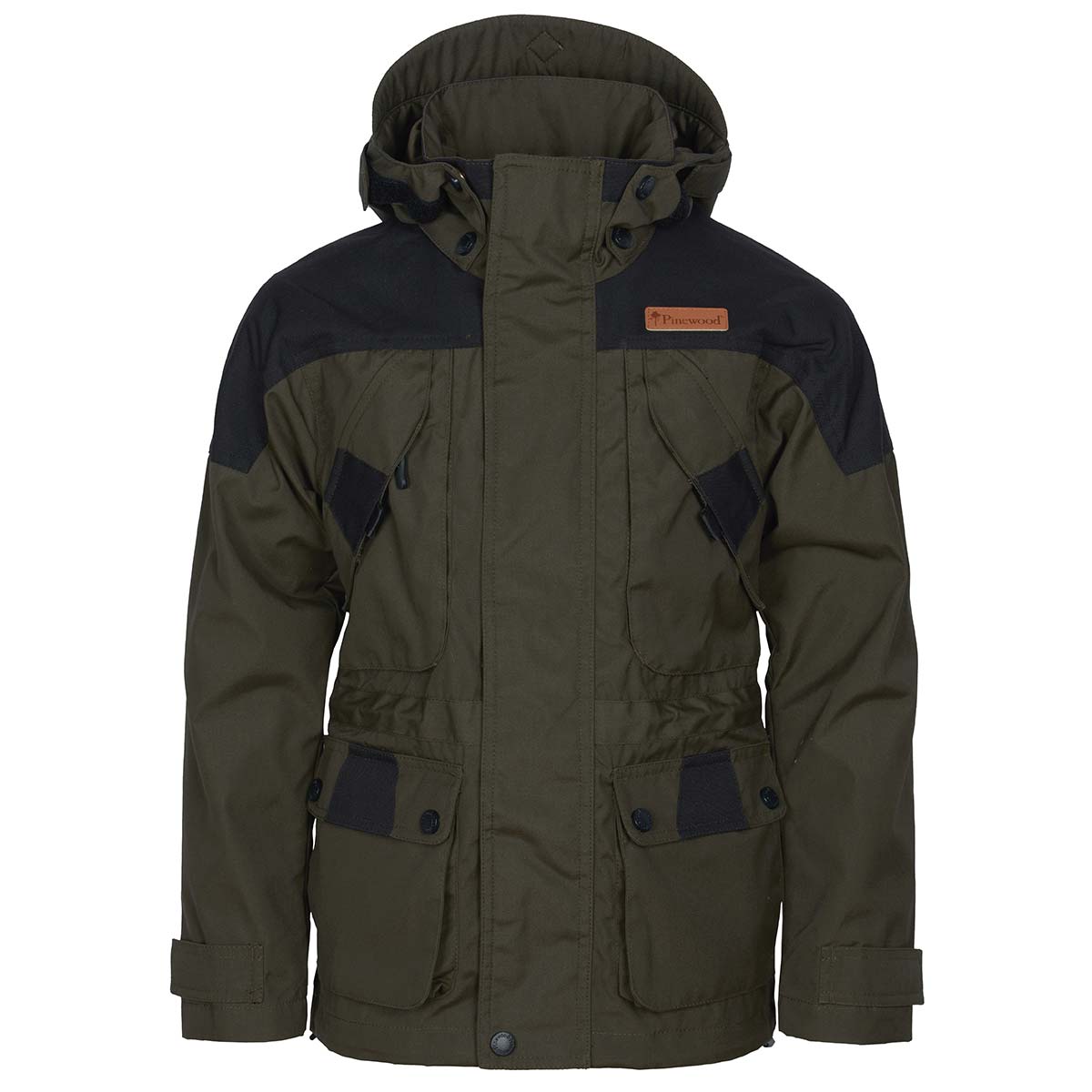 Giacca Lappland Extreme 2.0 Pinewood - Verde Muschio/Nero - Antivento E Impermeabile Per Uscire All'Aperto