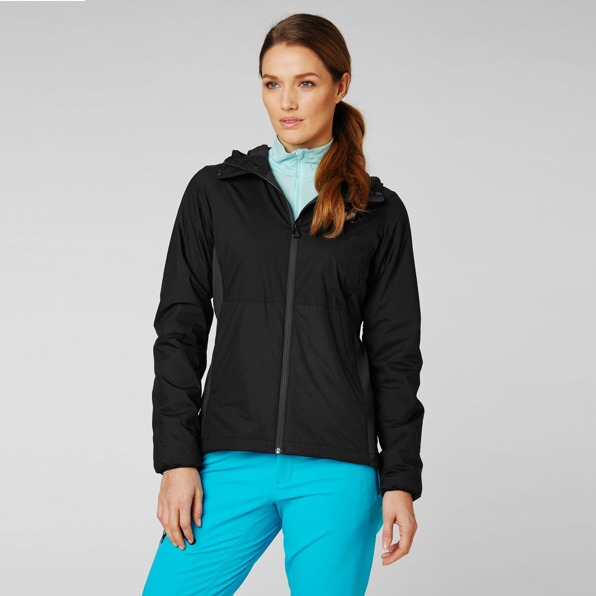 Helly Hansen Women's Odin Stretch Hooded Light Insulator Jacket - Black Helly Hansen Women's Odin Stretch Hooded Light Insulator Jacket - Black