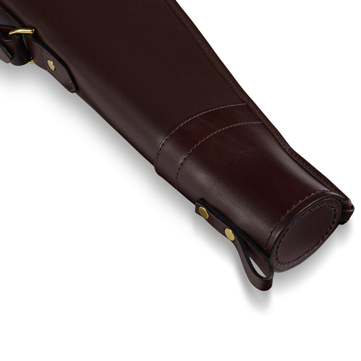 Croots Byland Leather Bipod Rifle Slip with Flap and Zip - Oxblood Croots Byland Leather Bipod Rifle Slip with Flap and Zip - Oxblood