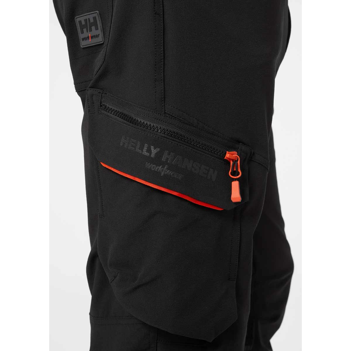 Helly Hansen Kensington Service Pant - Black - Thigh pocket Helly Hansen Kensington Service Pant - Black - Thigh pocket