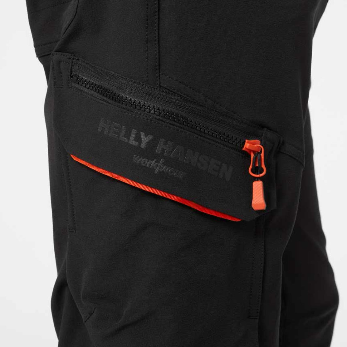 Helly Hansen Kensington Service Pant - Black - Thigh pocket Helly Hansen Kensington Service Pant - Black - Thigh pocket