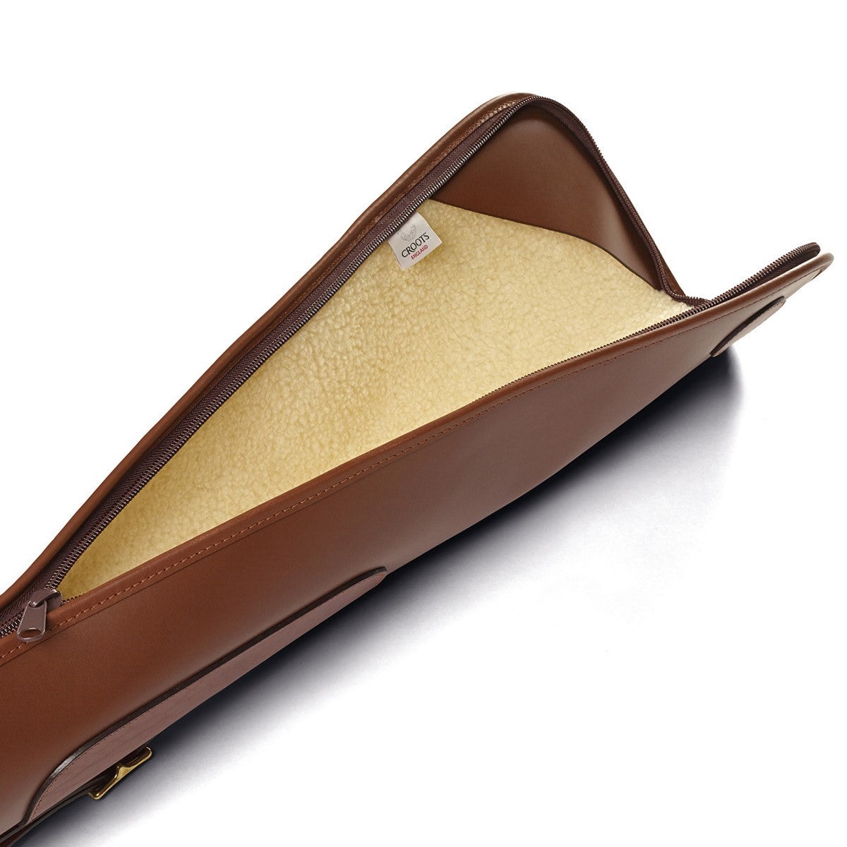 Croots Byland Leather Shotgun Slip with Zip - London Tan Croots Byland Leather Shotgun Slip with Zip - London Tan