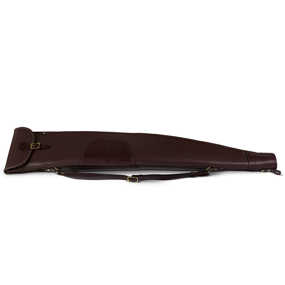 Croots Byland Leather Bipod Rifle Slip with Flap and Zip - Oxblood Croots Byland Leather Bipod Rifle Slip with Flap and Zip - Oxblood