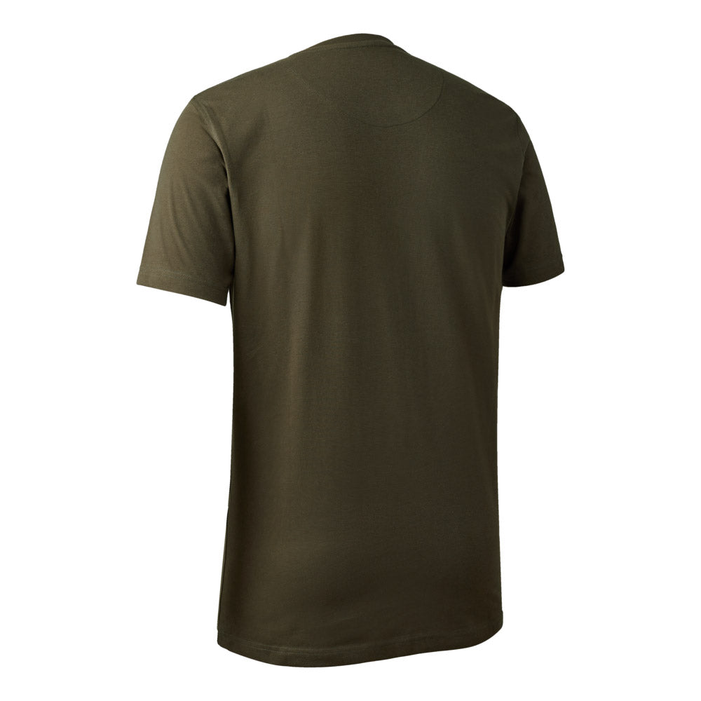 Deerhunter Nolan T-Shirt - Deep Green - Rear Deerhunter Nolan T-Shirt - Deep Green - Rear
