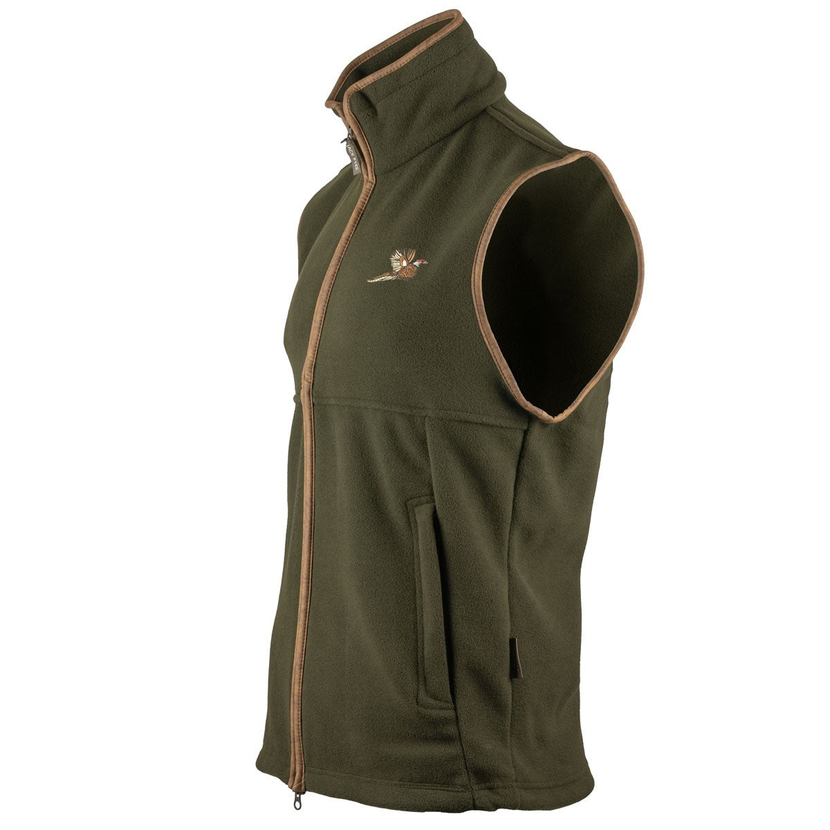 Jack Pyke Countryman Fleece Gilet Pheasant - side Jack Pyke Countryman Fleece Gilet Pheasant - side
