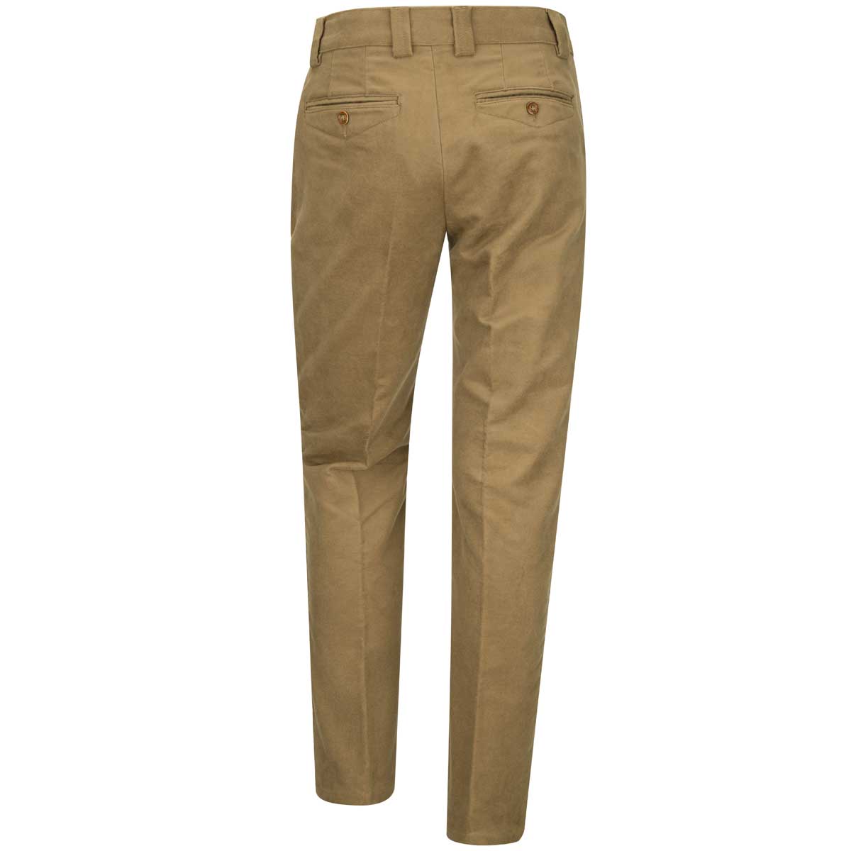 Hoggs of Fife Carrick Technical Stretch Moleskin Trousers - Dried Moss - Back Hoggs of Fife Carrick Technical Stretch Moleskin Trousers - Dried Moss - Back