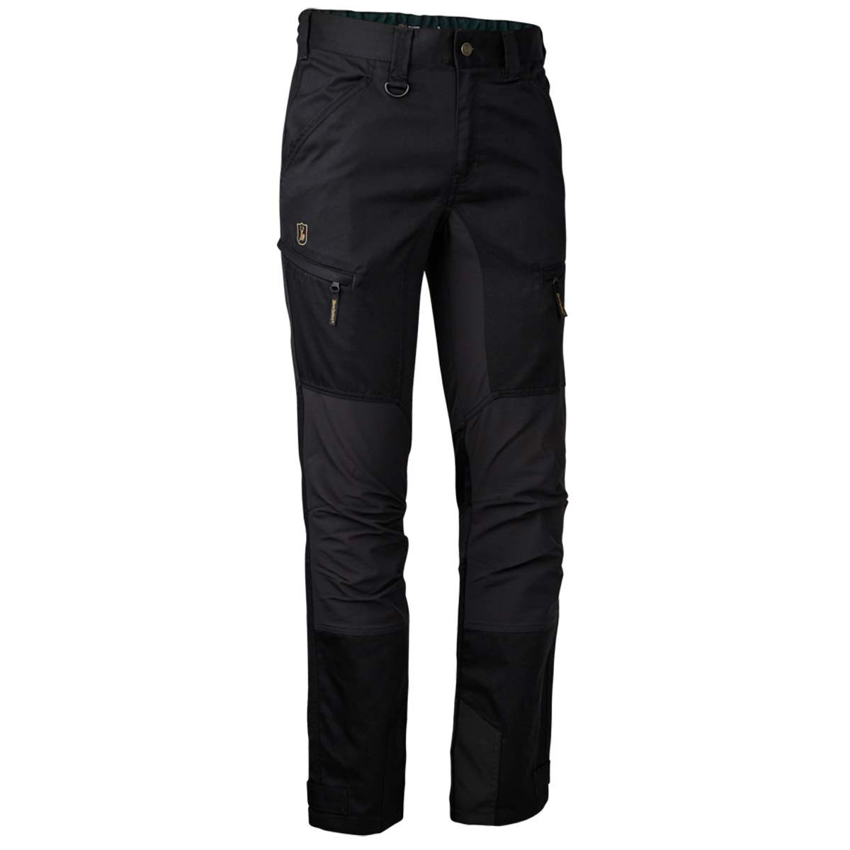 Deerhunter Rogaland Stretch Trousers With Contrast - Black Deerhunter Rogaland Stretch Trousers With Contrast - Black