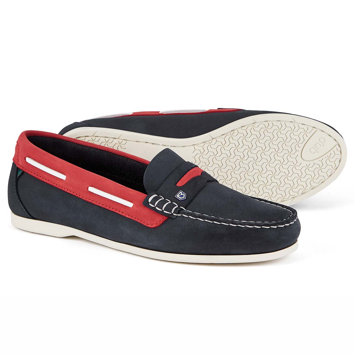 Dubarry Belize loafer in Denim/Red Dubarry Belize loafer in Denim/Red