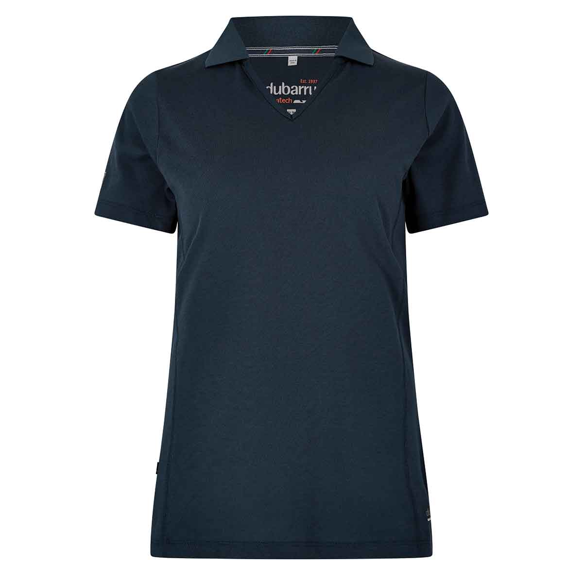 Dubarry Seville Women's V-neck Polo navy