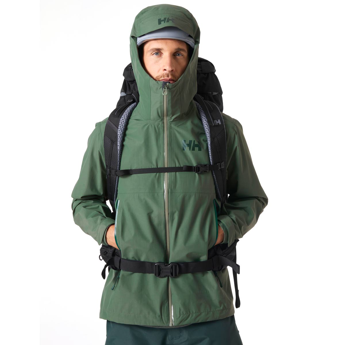 HH Men's Blaze 3L Shell Jacket Spruce. HH Men's Blaze 3L Shell Jacket Spruce.