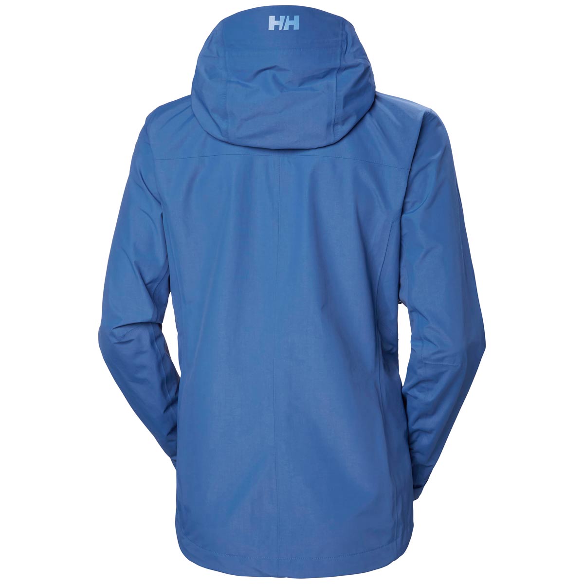 HH Women's Blaze 3L Jacket Azurite Back HH Women's Blaze 3L Jacket Azurite Back