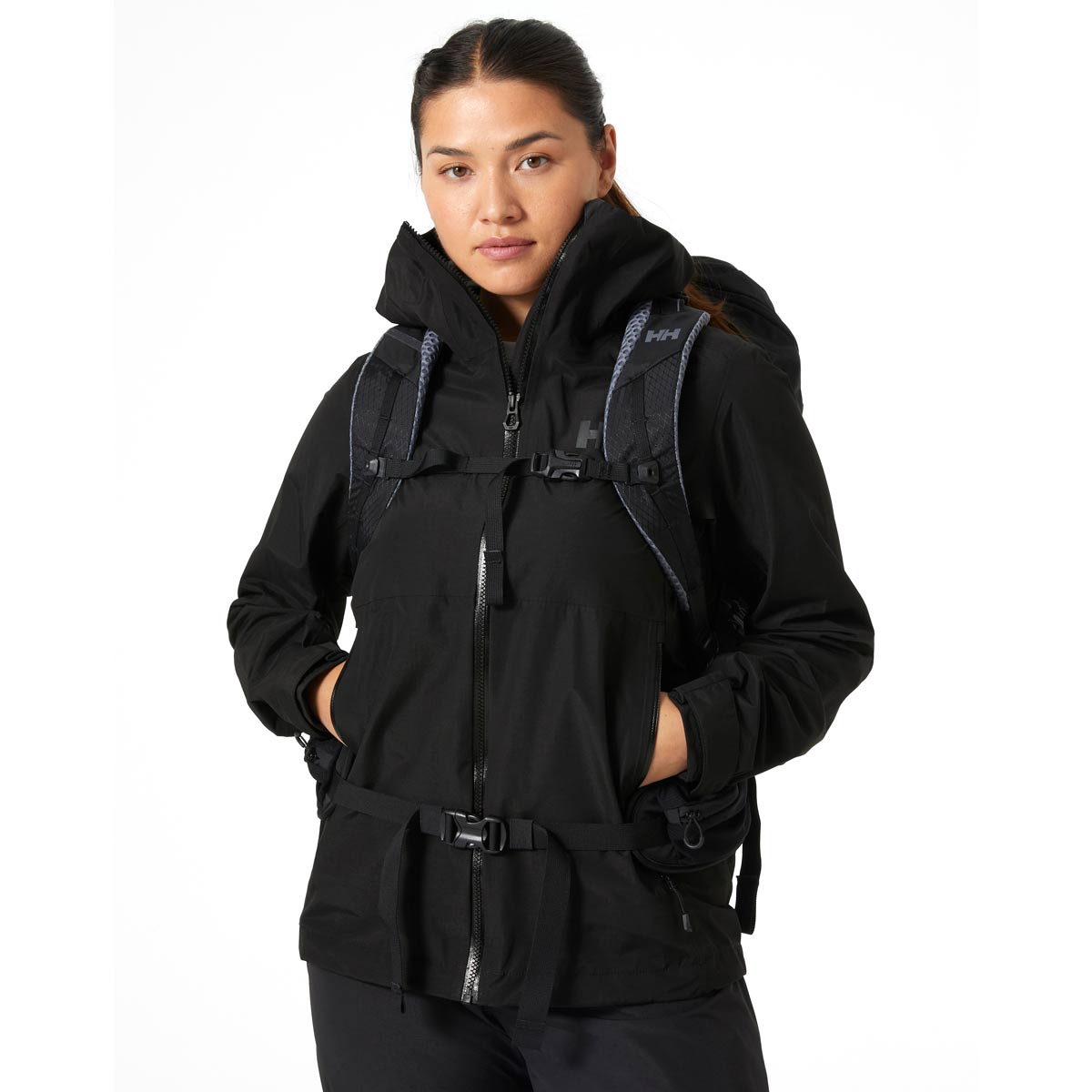 HH Women's Blaze 3L Jacket Black HH Women's Blaze 3L Jacket Black