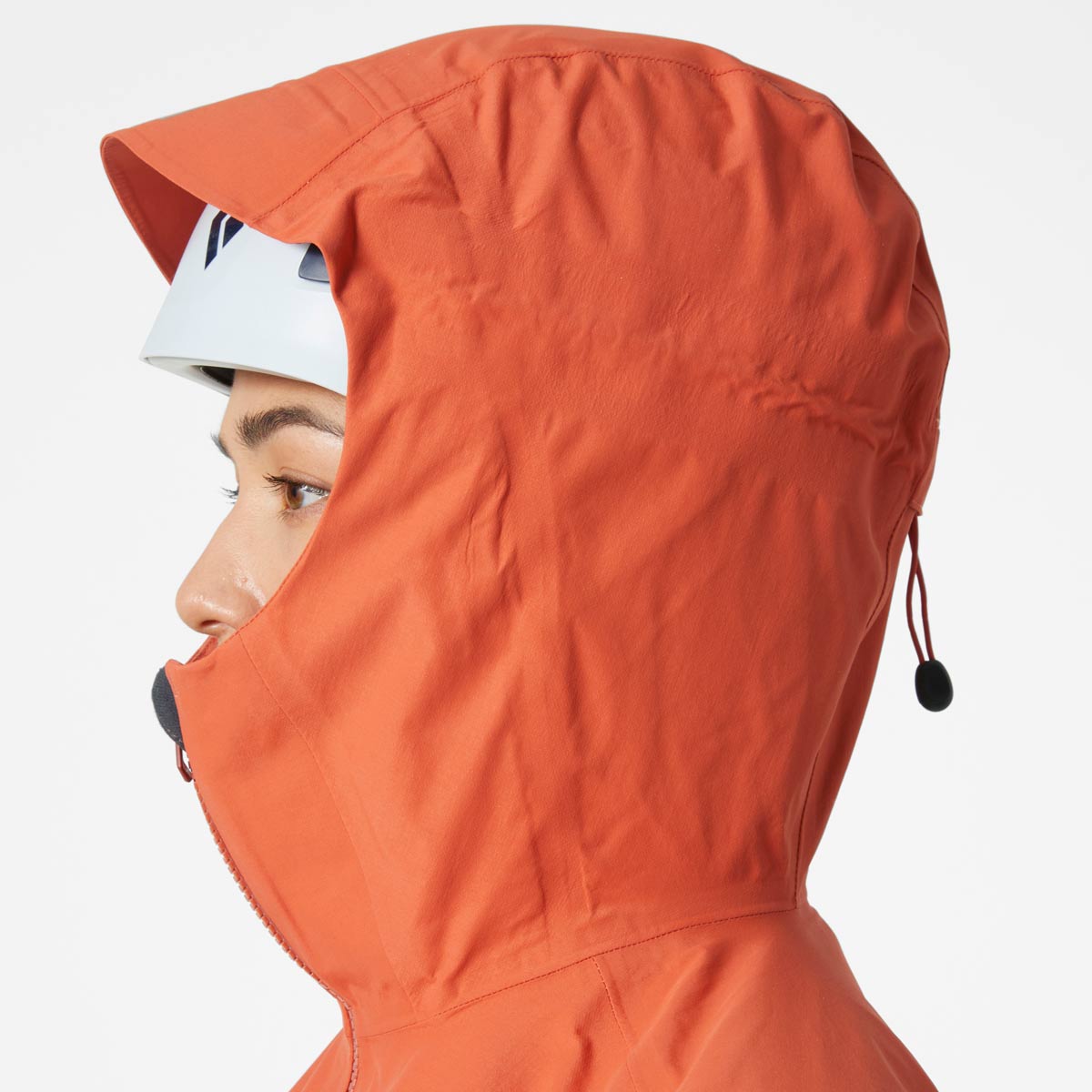 HH Women's Blaze 3L Jacket Terracotta Adjustable Hood HH Women's Blaze 3L Jacket Terracotta Adjustable Hood