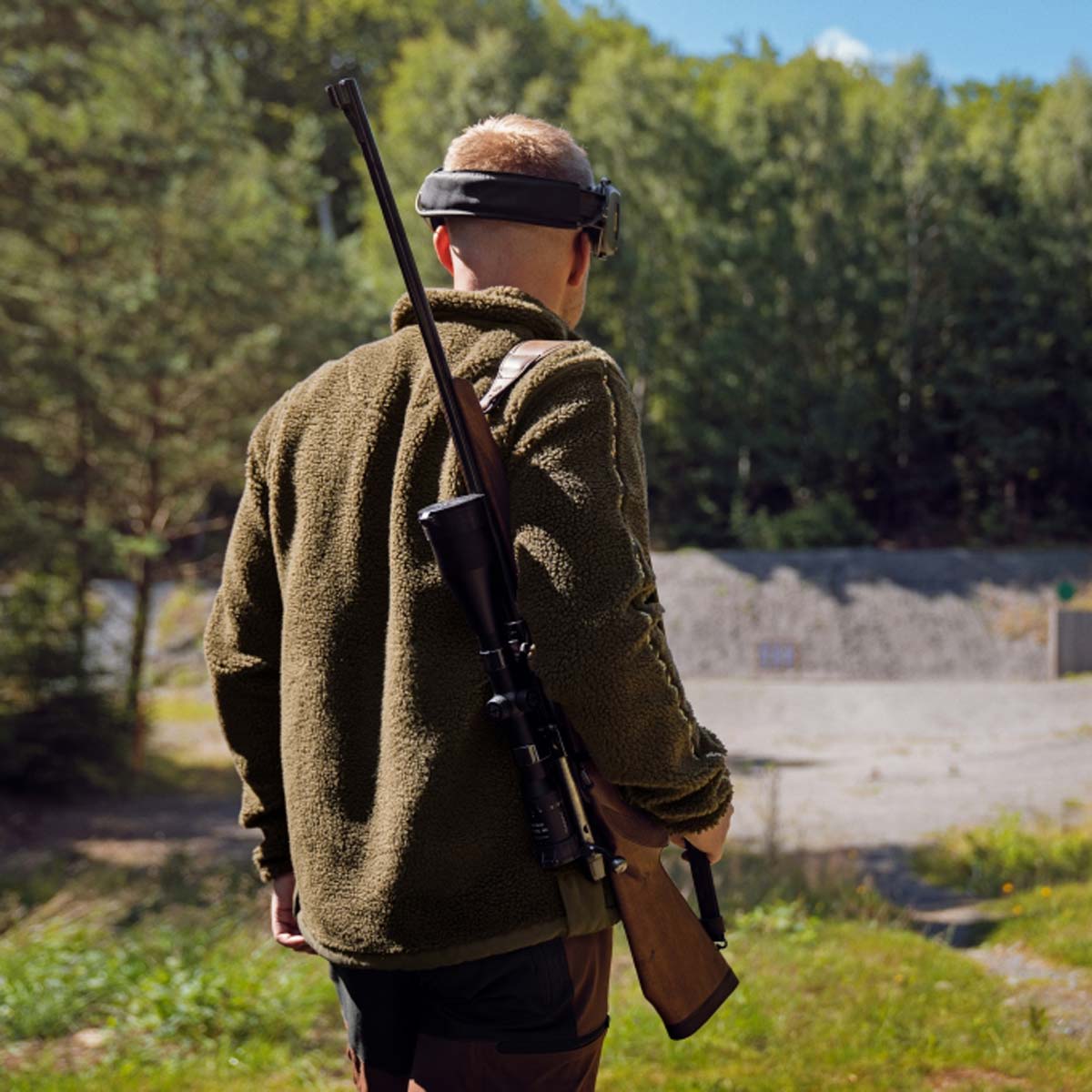 Harkila Rurik Teddy Fleece - On Model Harkila Rurik Teddy Fleece - On Model