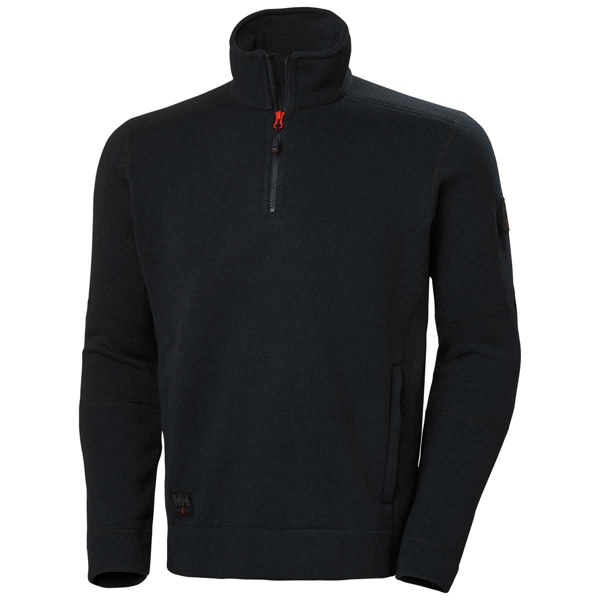 Helly Hansen Kensington Half Zip Knit Fleece Jacket Black Helly Hansen Kensington Half Zip Knit Fleece Jacket Black