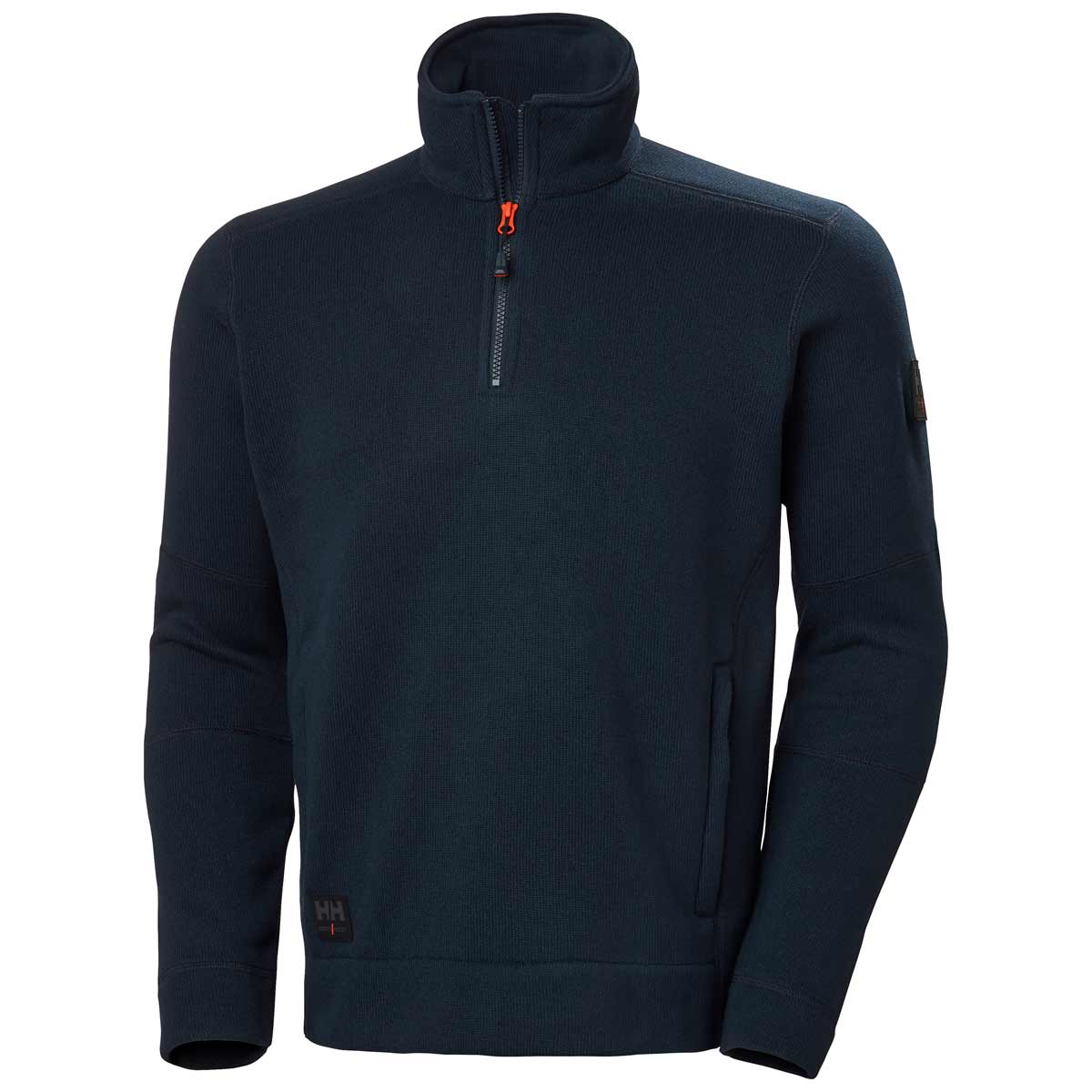Helly Hansen Kensington Half Zip Knit Fleece Jacket Navy Helly Hansen Kensington Half Zip Knit Fleece Jacket Navy