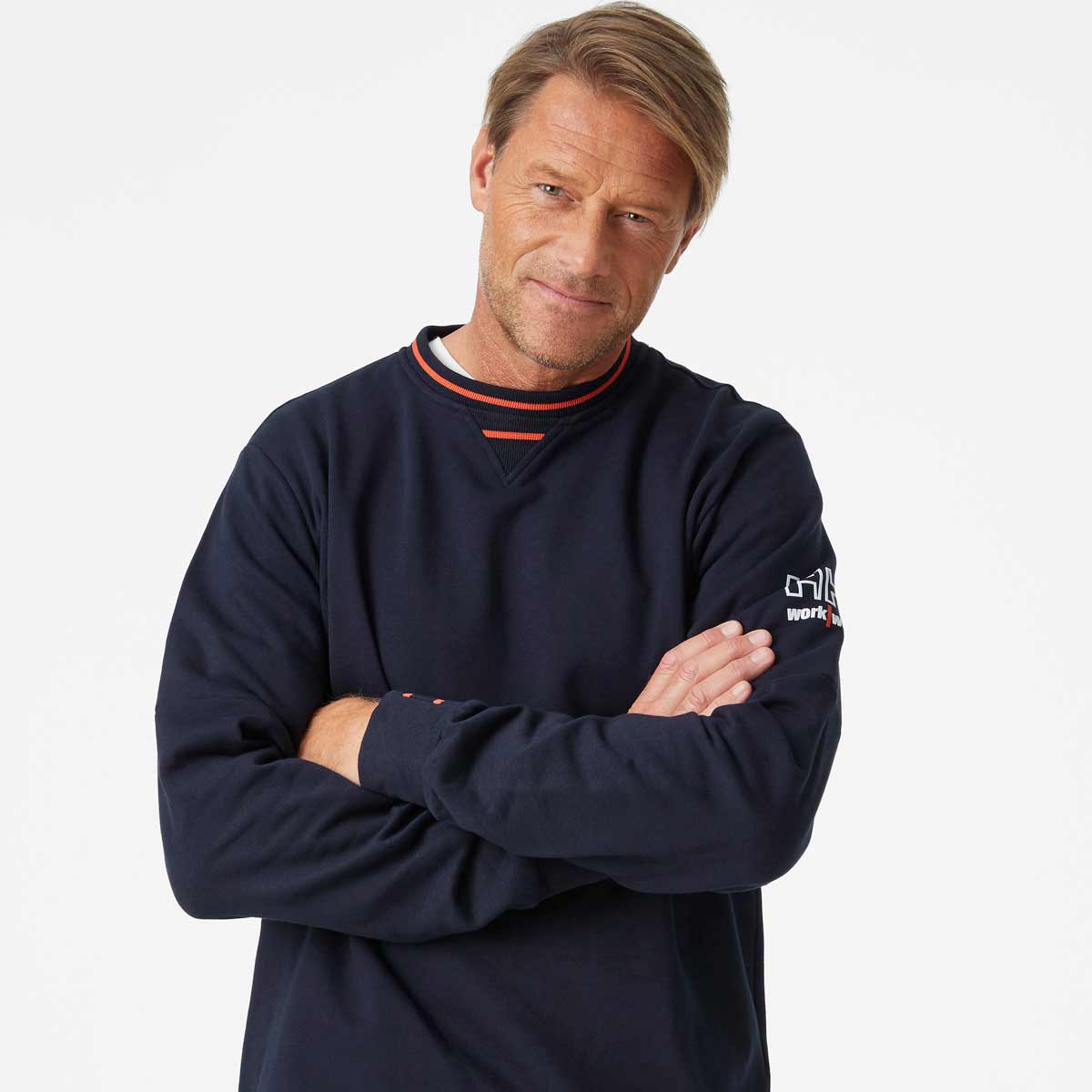 Helly Hansen Kensington Sweatshirt Navy LIfestyle Helly Hansen Kensington Sweatshirt Navy LIfestyle