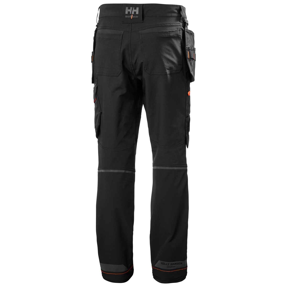 Helly Hansen Kensington Construction Pant Black Rear Helly Hansen Kensington Construction Pant Black Rear