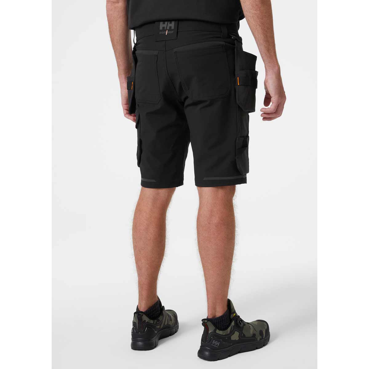 Helly Hansen Kensington Construction Shorts Black Lifestyle rear Helly Hansen Kensington Construction Shorts Black Lifestyle rear