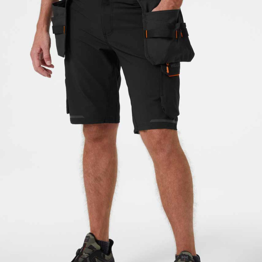 Helly Hansen Kensington Construction Shorts Black Lifestyle front Helly Hansen Kensington Construction Shorts Black Lifestyle front
