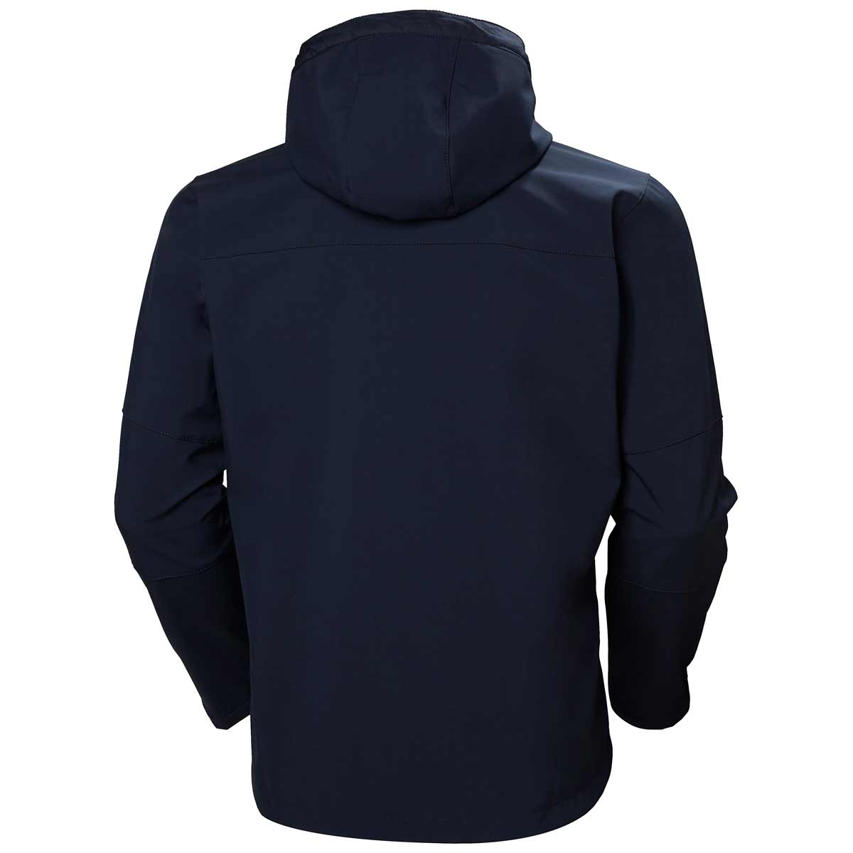 Helly Hansen Kensington Hooded Soft Shell Jacket Navy Rear Helly Hansen Kensington Hooded Soft Shell Jacket Navy Rear