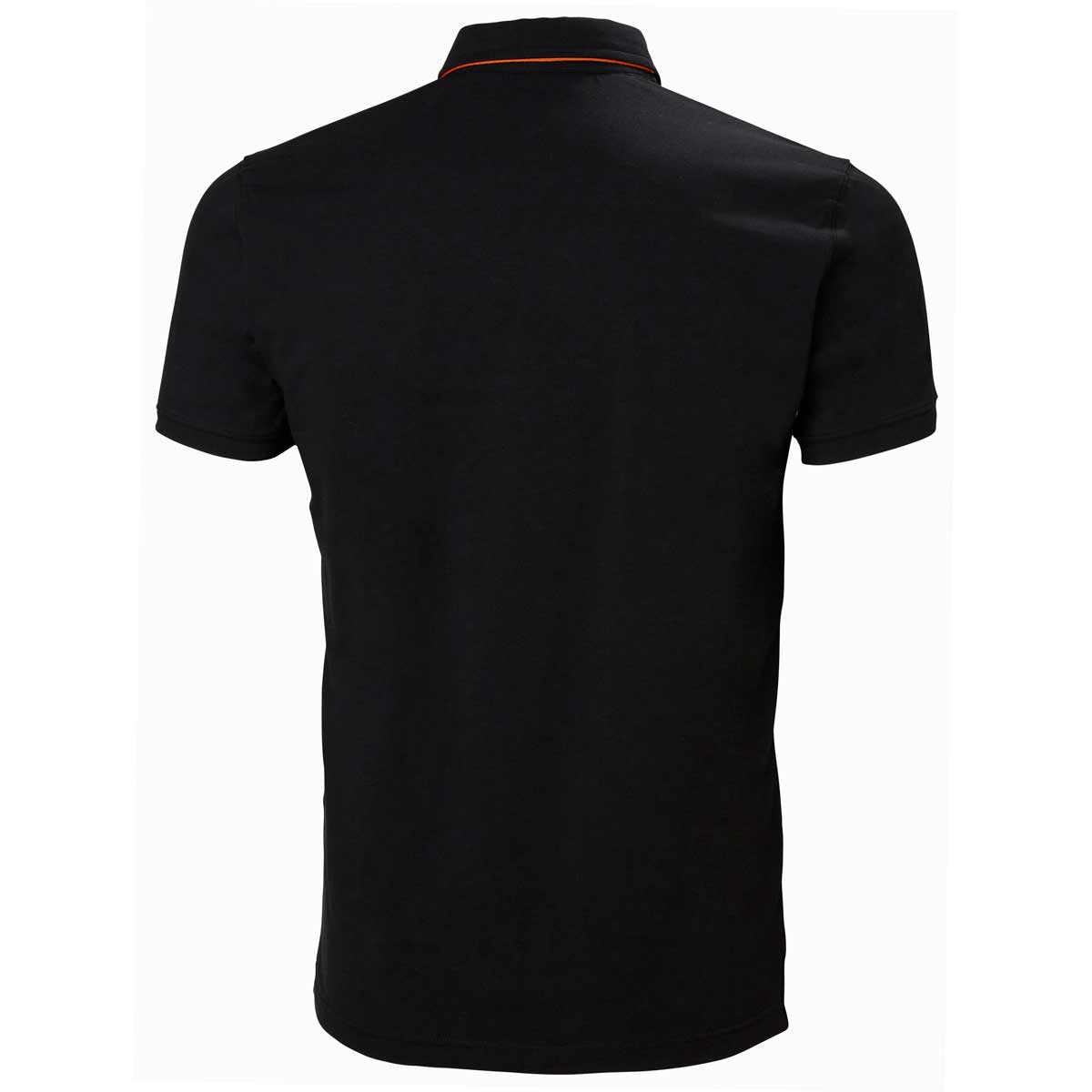 Helly Hansen Kensington Polo Shirt Black Rear Helly Hansen Kensington Polo Shirt Black Rear