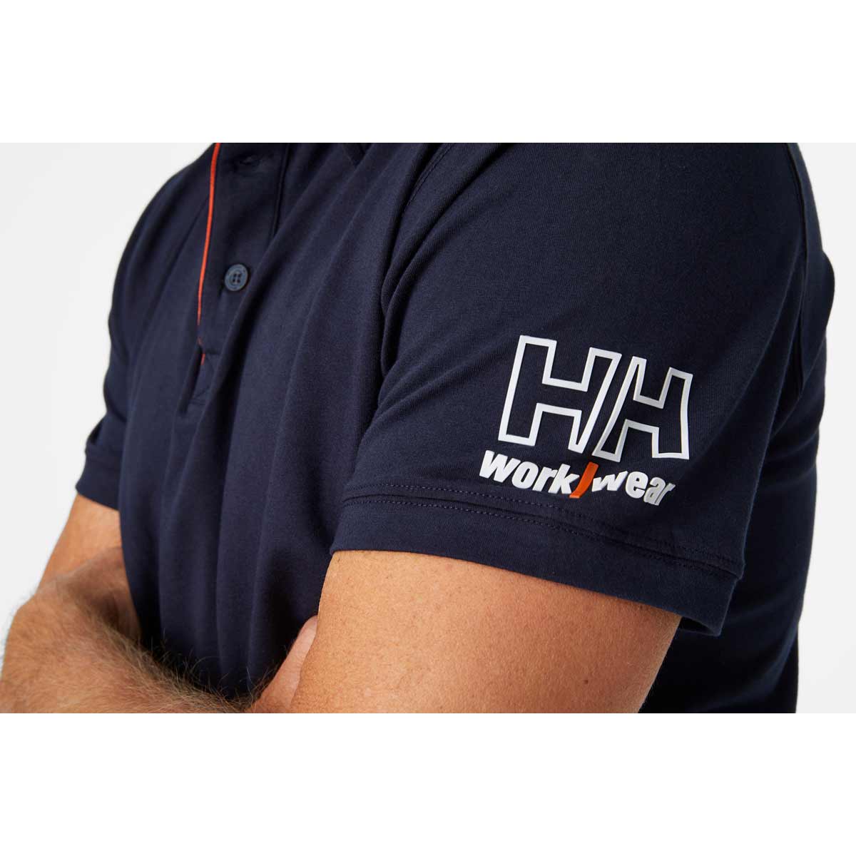 Helly Hansen Kensington Polo Shirt Navy Lifestyle Logo Helly Hansen Kensington Polo Shirt Navy Lifestyle Logo