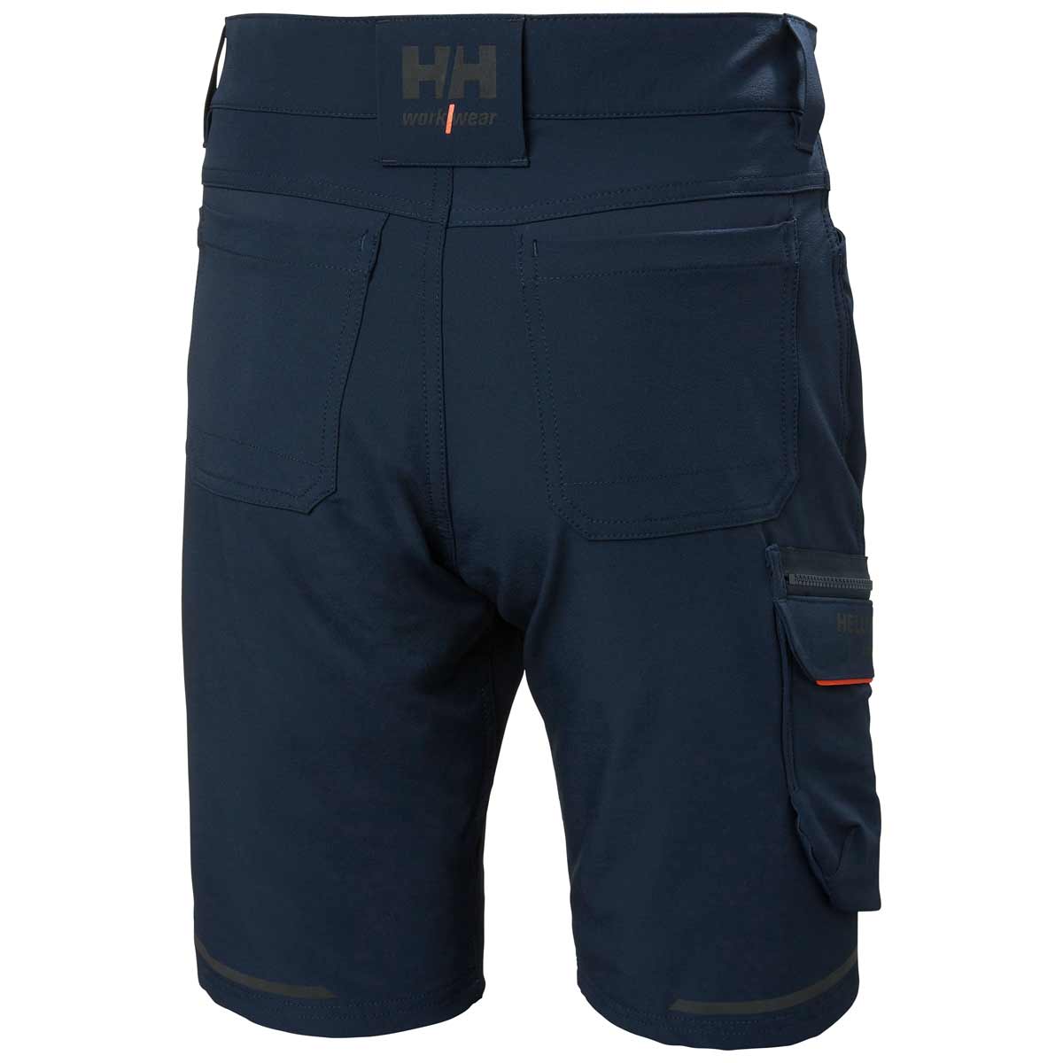 Helly Hansen Kensington Service Shorts Navy Rear Helly Hansen Kensington Service Shorts Navy Rear