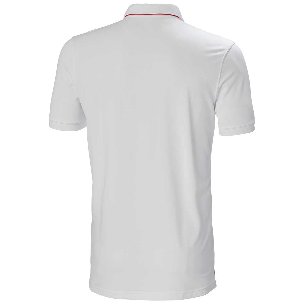Helly Hansen Kensington Tech Polo Shirt White Rear Helly Hansen Kensington Tech Polo Shirt White Rear