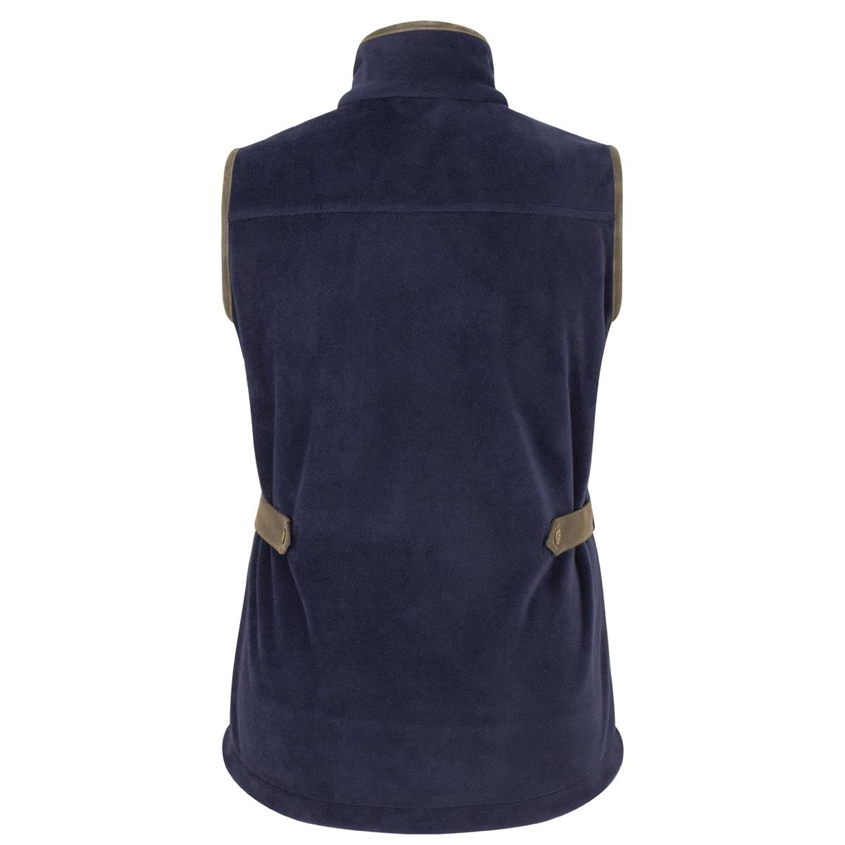 Hoggs of Fife Stenton Ladies Navy Fleece Gilet - Rear Hoggs of Fife Stenton Ladies Navy Fleece Gilet - Rear