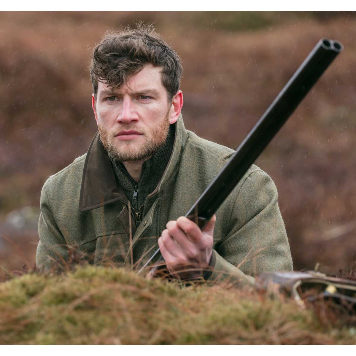 Hoggs of Fife Kinloch Technical Tweed Field Coat Hoggs of Fife Kinloch Technical Tweed Field Coat