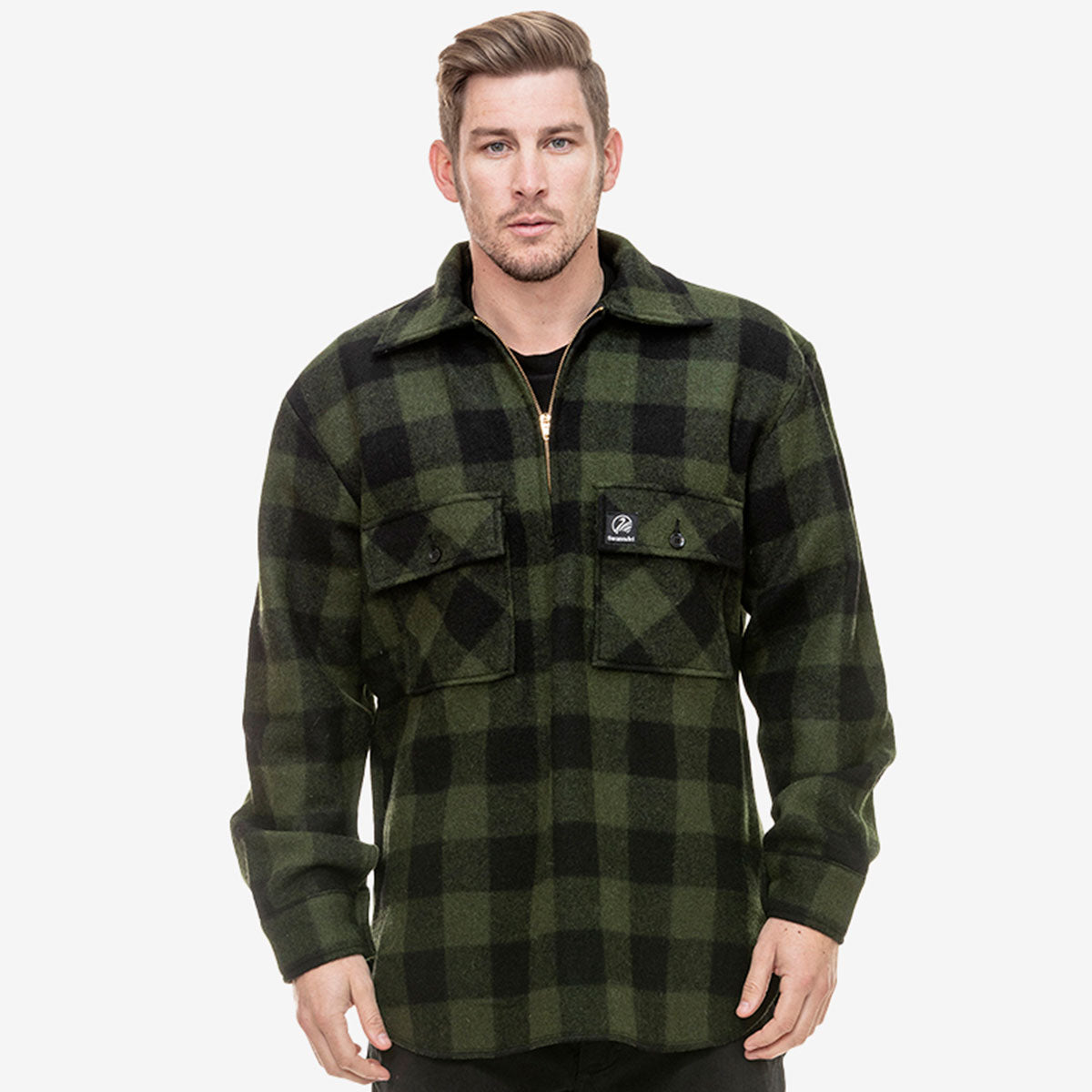 Swanndri Ranger Quarter Zip Mid Weight Bushshirt Swanndri Ranger Quarter Zip Mid Weight Bushshirt