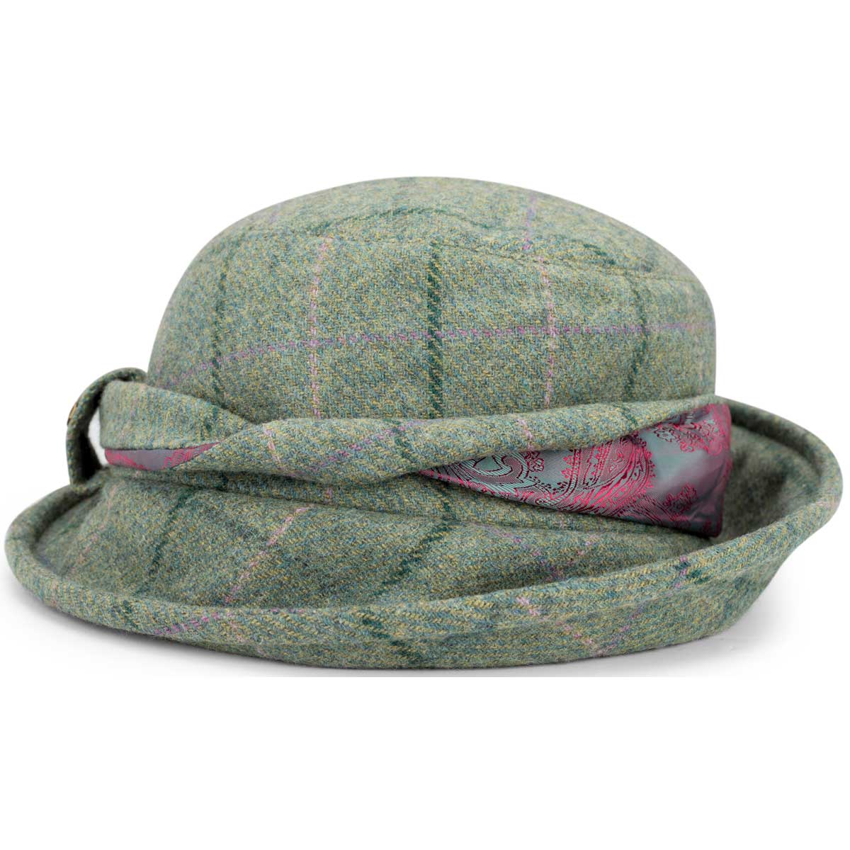 Hoggs of Fife Roslin Ladies Tweed Twist Hat Hoggs of Fife Roslin Ladies Tweed Twist Hat