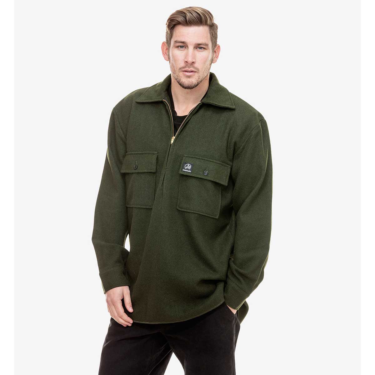 Swanndri Ranger Quarter Zip Mid Weight Bushshirt Swanndri Ranger Quarter Zip Mid Weight Bushshirt