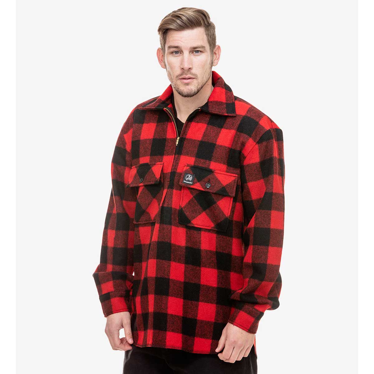 Swanndri Ranger Quarter Zip Mid Weight Bushshirt Swanndri Ranger Quarter Zip Mid Weight Bushshirt