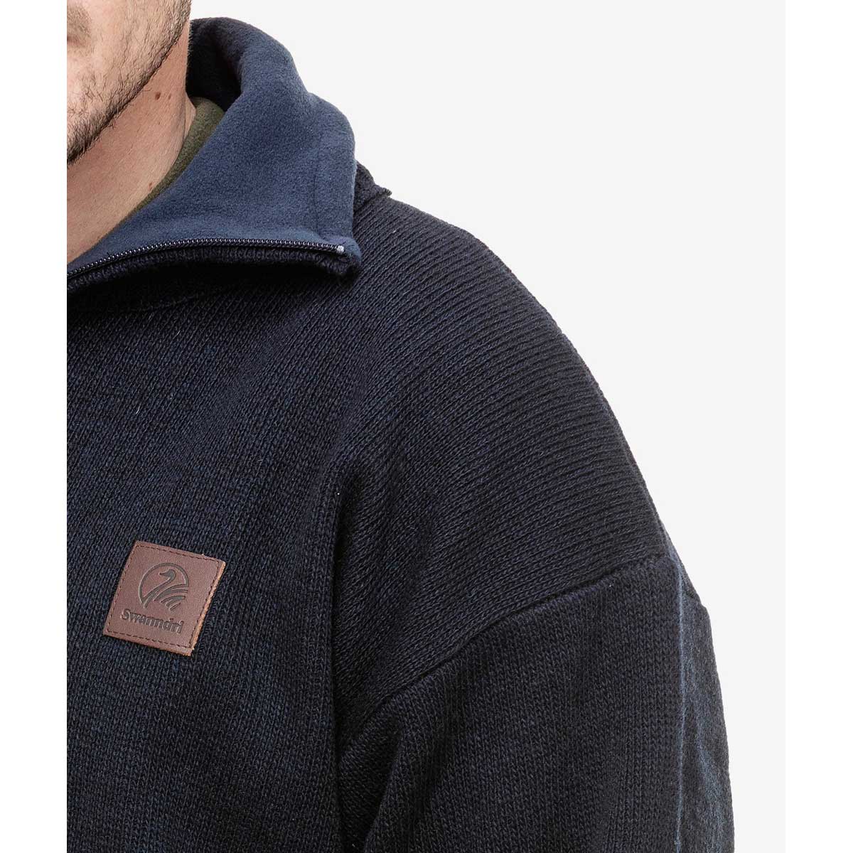 Swanndri Rhino Stormshield Windproof Lined Wool Jersey Swanndri Rhino Stormshield Windproof Lined Wool Jersey