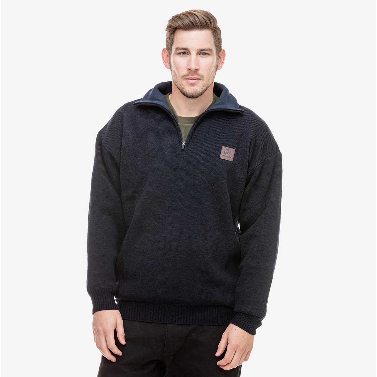 Swanndri Rhino Stormshield Windproof Lined Wool Jersey Swanndri Rhino Stormshield Windproof Lined Wool Jersey